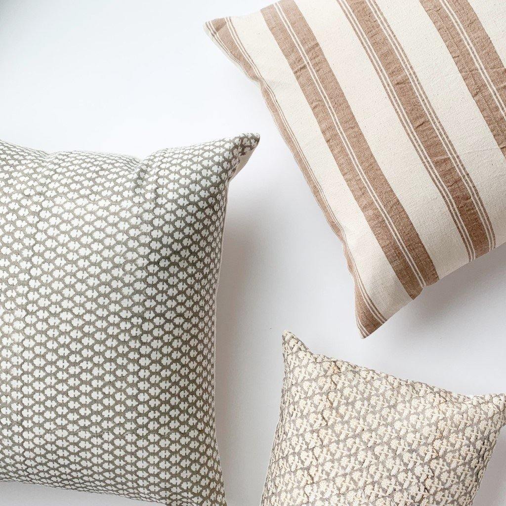 Beige and grey throw pillows best sale